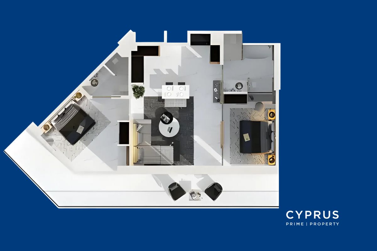CyprusPrimeProperty-2+1-querencia (4) Querencia 2+1 Apartments – Spacious Coastal Elegance in Long Beach, Iskele | From £254,000 | Completion April 2026