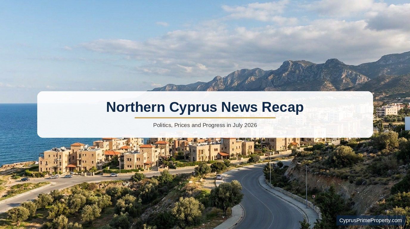 Northern Cyprus News Recap: Politics, Prices and Progress in July 2026
