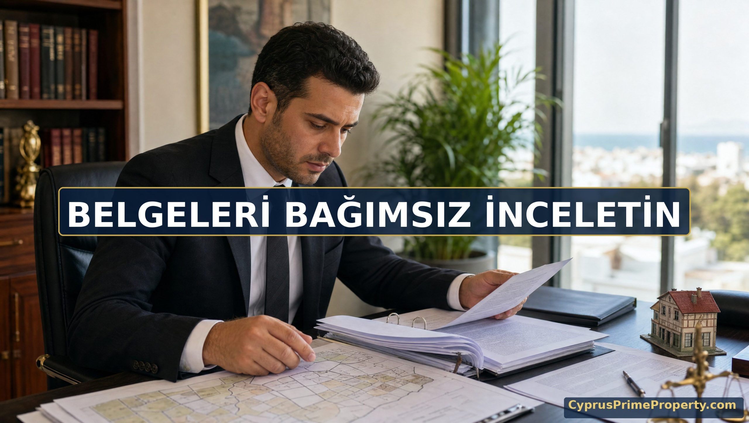 Kuzey Kıbrıs'ta gayrimenkul belge kontrolü